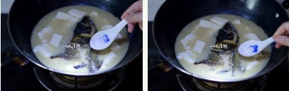 家常菜【鱼头豆腐汤 】做法