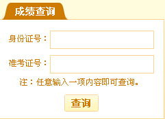 2015年11月江西心理咨询师成绩查询入口