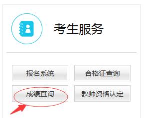 中小学教师资格考试网成绩查询流程